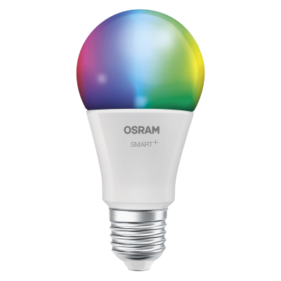 Osram SMART+ MATTER Multicolor Classic A75  |  E27  |  9.5 W  |  RGBW  |  Wi-Fi