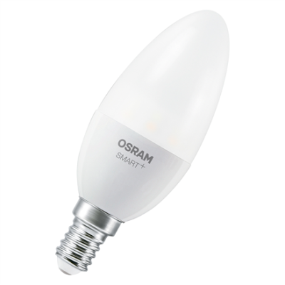 Osram SMART+ MATTER Многоцветный Классический B40  |  E14  |  4.9 W  |  RGBW  |  Wi-Fi