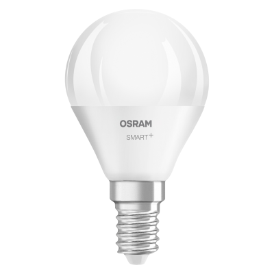 Osram SMART+ MATTER Многоцветная классическая P40  |  E14  |  4.9 Вт  |  RGBW  |  Wi-Fi