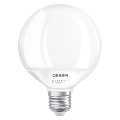 Osram SMART+ MATTER Многоцветная классическая глобус 95 100  |  E27  |  14 Вт  |  RGBW  |  Wi-Fi