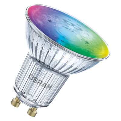 Osram SMART+ MATTER Многоцветный Спот PAR16 50 45°  |  GU10  |  4.7 W  |  RGBW  |  Wi-Fi