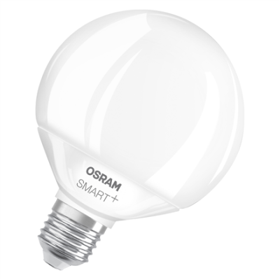 Osram SMART+ MATTER Globe 95 100 827 865 TW  |  E27  |  14 W  |  Regulējams baltais  |  Wi-Fi