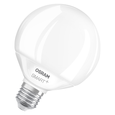Osram SMART+ MATTER Globe 95 100 827 865 TW  |  E27  |  14 W  |  Regulējams baltais  |  Wi-Fi