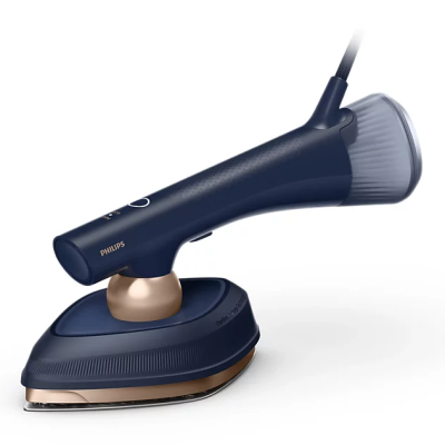 Утюг Philips с мягкой доской  |  OneTurn GC215 / 20  |  Утюг с паром  |  1800 Вт  |  Емкость для воды 200+300 мл  |  Непрерывный пар 45 г / мин  |  Увеличенная подача пара 90 г / мин  |  Синий
