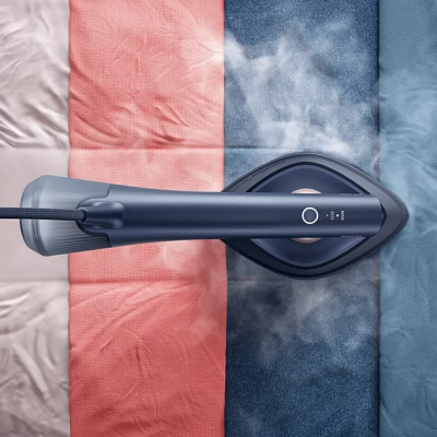 Утюг Philips с мягкой доской  |  OneTurn GC215 / 20  |  Утюг с паром  |  1800 Вт  |  Емкость для воды 200+300 мл  |  Непрерывный пар 45 г / мин  |  Увеличенная подача пара 90 г / мин  |  Синий