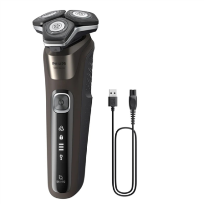Электробритва Philips  |  S5886 / 30  |  Время работы (макс) 60 мин  |  Для сухого и влажного бритья  |  Литий-ионный  |  Черный