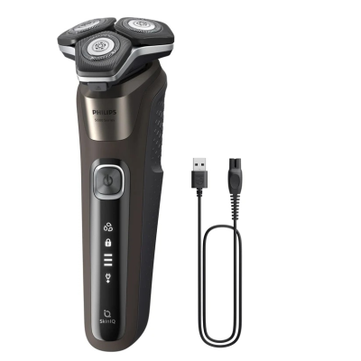 Электробритва Philips  |  S5886 / 30  |  Время работы (макс) 60 мин  |  Для сухого и влажного бритья  |  Литий-ионный  |  Черный