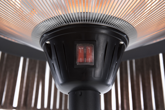 SUNRED  |  Heater  |  ARTIX M-SO BROWN, Corda Bright Standing  |  Infrared  |  2100 W  |  Brown  |  IP44