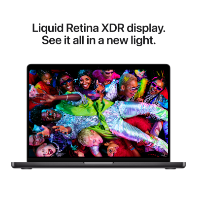 Apple MacBook Pro 14" Apple M5 10C CPU, 10C GPU 16GB / 1TB SSD / Space Black / RUS  |  Apple