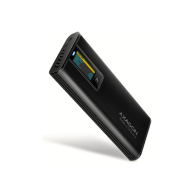 AXAGON EEM2-SD2B USB-C 10Gbps - M.2 NVMe & SATA SSD DISPLAY box