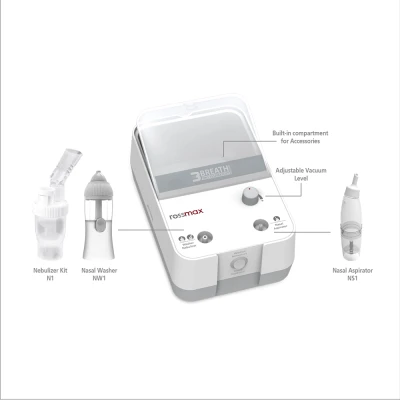 Rossmax Piston Nebulizators NK1000 3in1 (JAUNS)