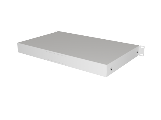 Lanberg 19" Drawer 1U / 483x270 mm max load capacity up to 30 kg assembly, Grey  |  Lanberg
