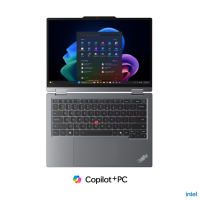 Lenovo ThinkPad X1 2-in-1 11. paaudzes Aura Edition 14 2.8K Touch ULT X7-368H / 64GB / 1TB / Intel Arc B390 / WIN11 Pro / ENG apgaismotā klaviatūra / pelēka / FP / LTE uzlabojums