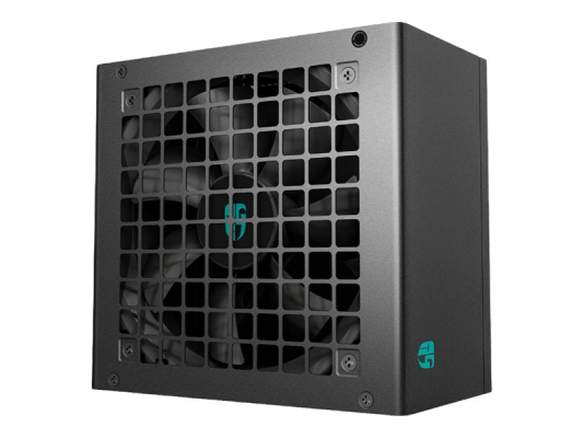 DEEPCOOL PF550X 550W 80 PLUS Standarta PSU, Melns