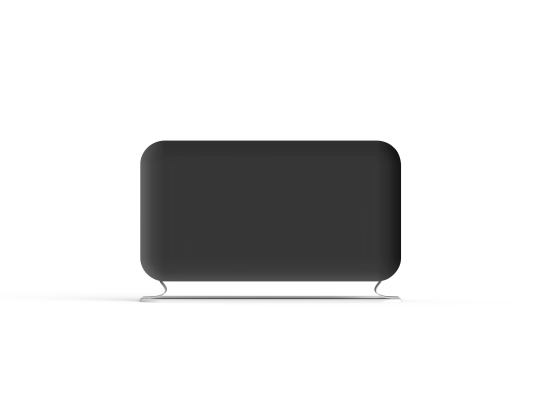 Mill Instant Max Led Portable Convection heater, 2200 W, Black