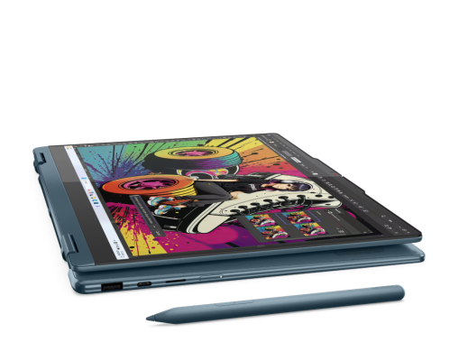 Lenovo Yoga 7 2-в-1 14AKP10 14 WUXGA Touch AMD AI R5 340 / 16GB / 512GB / AMD Radeon 840M Graphics / WIN11 Home / ENG подсветка клавиатуры / Tidal Teal / 2 года гарантии