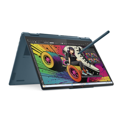 Lenovo Yoga 7 2-in-1 14AKP10 14 WUXGA Touch AMD AI R7 350 / 16GB / 512GB / AMD Radeon 860M Graphics / WIN11 Home / ENG Backlit kbd / Tidal Teal / 2Y Warra