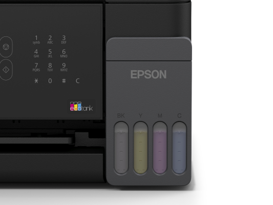 Epson EcoTank  |  L5390  |  Струйный  |  Цветной  |  Многофункциональный принтер  |  A4  |  Wi-Fi  |  Черный