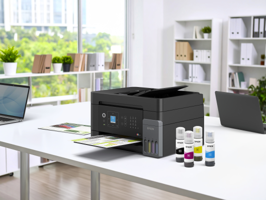 Epson EcoTank  |  L5390  |  Струйный  |  Цветной  |  Многофункциональный принтер  |  A4  |  Wi-Fi  |  Черный