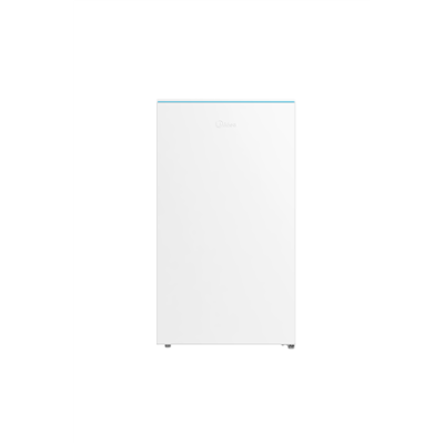 Midea MDRD143FGE01 Refrigerator, E, Freestanding, Larder, Height 86 cm, Fridge net 93L, White
