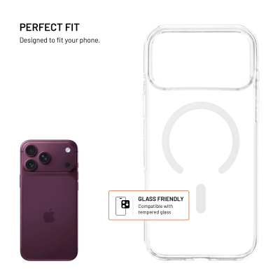 FIXED stāsts aizmugurējā vāciņš Apple iPhone 18 Pro, melns  |  Fixed