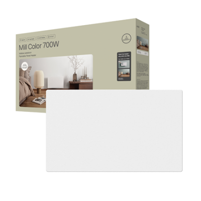 Тепловая панель Mill COLOR700DN, окрашиваемая, 700 Вт, белая