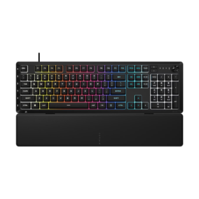 CORSAIR SKIFF 100 PLUS Провода RGB Мембранная Игровая Клавиатура, 10-Зонная RGB LED