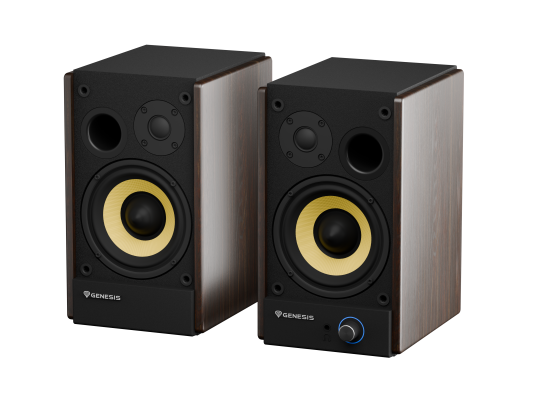 Genesis 2.0 Speakers  |  Arsen 502BT  |  60 W  |  Bluetooth  |  Wireless connection  |  Brown