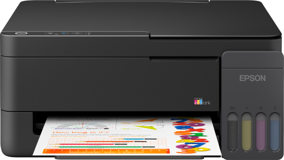 Epson EcoTank  |  L3310  |  Tintes  |  Krāsu  |  Multifunkcionālais printeris  |  A4