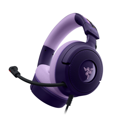 Razer spēļu austiņas  |  Kraken V4 X  |  Vadu  |  Mikrofons  |  Espeon un Umbreon izdevums  |  Troksni slāpējošs