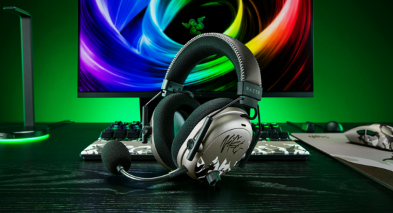 Razer  |  Игровая гарнитура  |  BlackShark V3 Pro  |  Встроенный микрофон  |  Bluetooth  |  ANC  |  NiKo Edition