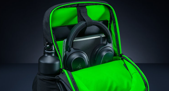 Razer Rogue V4  |  Mugursoma  |  24.5 L  |  Piemērota līdz izmēram 16 "