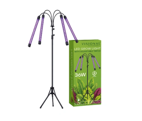 LED gaismeklis augiem, 36W