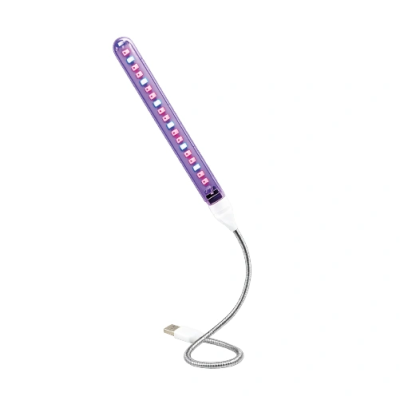 LED gaismeklis priekš augiem 9W 20LED 5V VISIONAL