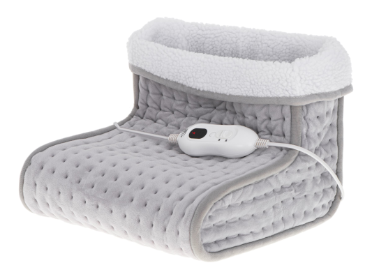 Adler  |  Feet warmer with LCD controller  |  AD 7432  |  Number of heating levels 4  |  Number of persons 1  |  Washable  |  Remote control  |  Outer fabric: soft plush & sponge. Inner fabric: removable synthetic wool lining  |  140 W  |  Grey