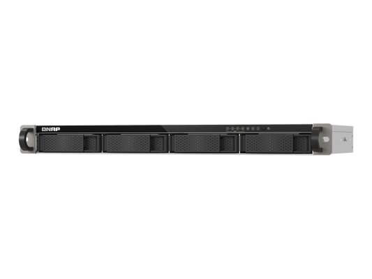 QNAP 4-bay ARM quad-core NAS 10GbE SFP+ and 2.5GbE connectivity  |  TS-432XEU-4G  |  Cortex-A57  |  16 GB  |  Black