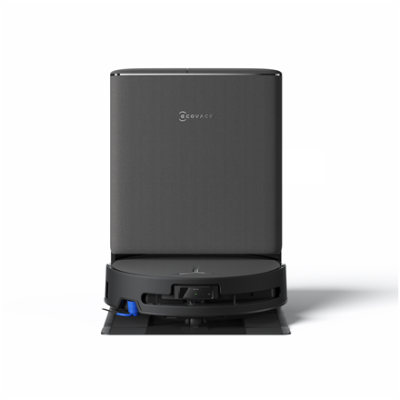 Ecovacs robots putekļsūcējs  |  DEEBOT T90 PRO OMNI  |  Mitrs un sauss  |  Darbības laiks (max) 350 min  |  Li-Ion  |  4000 mAh  |  Putekļu ietilpība 0.25 L  |  30000 Pa  |  Melns