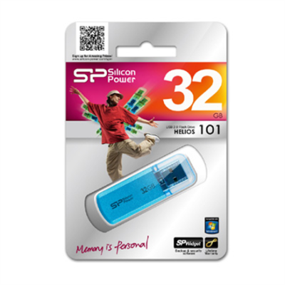 Silicon Power Helios 101 32 ГБ USB 2.0 Синий