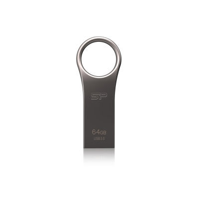Silicon Power Jewel J80 64 GB USB 3.0 Sudrabs