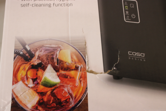 SALE OUT.  |  Caso  |  Ice Cube Machine  |  IceChef Compact  |  Power 120 W  |  Black  |  DAMAGED PACKAGING