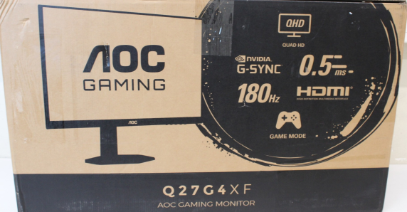 РАСПРОДАЖА. AOC Gaming Q27G4XF 27", 2560x1440 / 1ms / 250cd / m², HDMI, DisplayPort, USB  |  AOC  |  Q27G4XF  |  27 "  |  IPS  |  16:9  |  180 Hz  |  1 ms  |  2560 x 1440 pixels  |  300 cd / m²  |  HDMI ports quantity 1  |  Black  |  Warranty 35 month(s) 