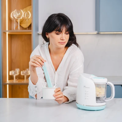 Momini 4in1 tvaika blenderis ar atkausēšanas funkciju TinyJar