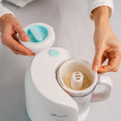Momini 4in1 tvaika blenderis ar atkausēšanas funkciju TinyJar