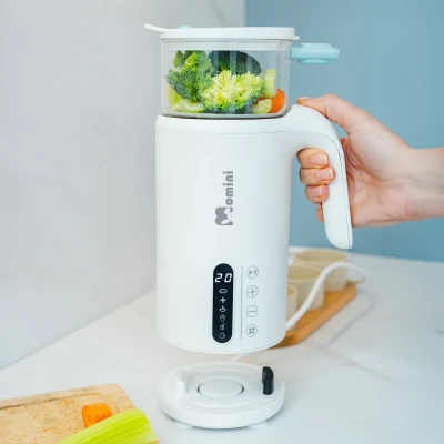 Momini 6in1 Steam Blender with Milk Preparation Function TinyCook