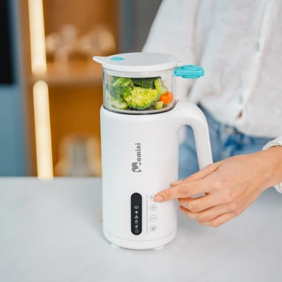 Momini 6in1 Steam Blender with Milk Preparation Function TinyCook