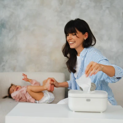 Momini mitru salvetīšu sildītājs CozyWipes