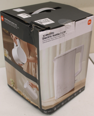IZPĀRDOŠANA. Xiaomi Electric Kettle 2 Lite EU BOJĀTA IEPAKOJUMS  |  IZPĀRDOŠANA. Xiaomi  |  Electric Kettle 2 Lite EU  |  Electric  |  1500 W  |  1.5 L  |  Nerūsējošais tērauds  |  Balts  |  BOJĀTA IEPAKOJUMS