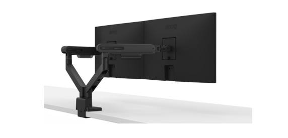 Benq Ergo Dual Monitor Arm BDL01  |  Rotation, Tilt  |  17-35 "  |  Maximum weight (capacity) 11 kg  |  Black