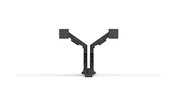 Benq Desk Mount  |  Ergo Dual Monitor Arm BDH01  |  Rotate, Tilt  |  35 "  |  Maximum weight (capacity) 20 kg  |  Black