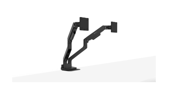 Benq Desk Mount  |  Ergo Dual Monitor Arm BDH01  |  Rotate, Tilt  |  35 "  |  Maximum weight (capacity) 20 kg  |  Black